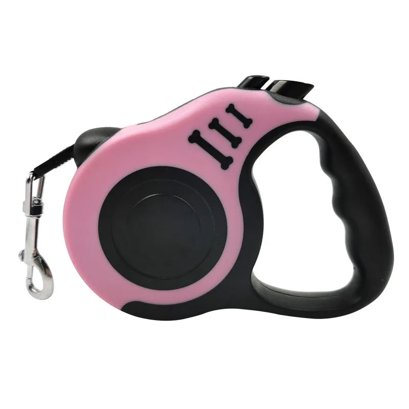 Automatic Retractable Dog Leash – Durable Nylon, Comfortable Grip, Multiple Sizes