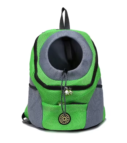 Pet Mesh Shoulder Carrier Bag – Breathable & Comfortable Travel Carrier for Cats & Dogs