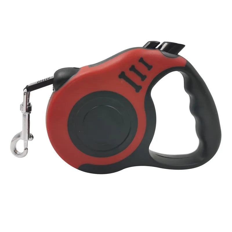 Automatic Retractable Dog Leash – Durable Nylon, Comfortable Grip, Multiple Sizes