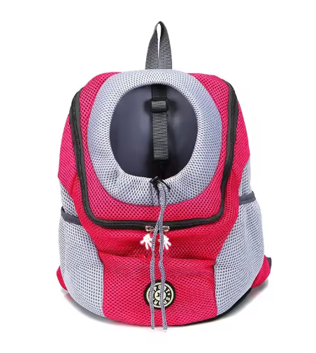 Pet Mesh Shoulder Carrier Bag – Breathable & Comfortable Travel Carrier for Cats & Dogs