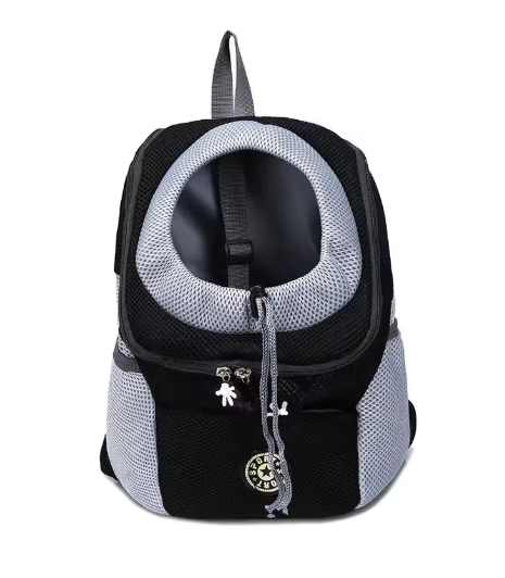 Pet Mesh Shoulder Carrier Bag – Breathable & Comfortable Travel Carrier for Cats & Dogs