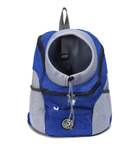 Pet Mesh Shoulder Carrier Bag – Breathable & Comfortable Travel Carrier for Cats & Dogs
