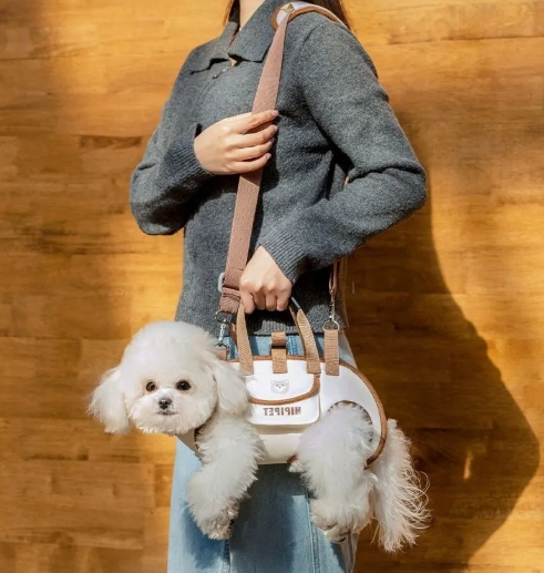 Pet Portable Crossbody Carrier Bag
