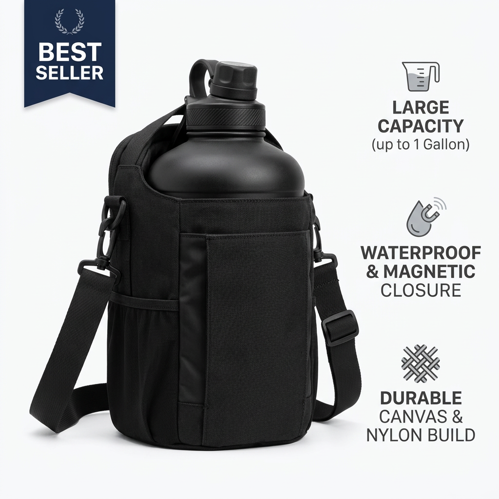 Large Capacity Fitness Kettle Bag - Styled Product Image